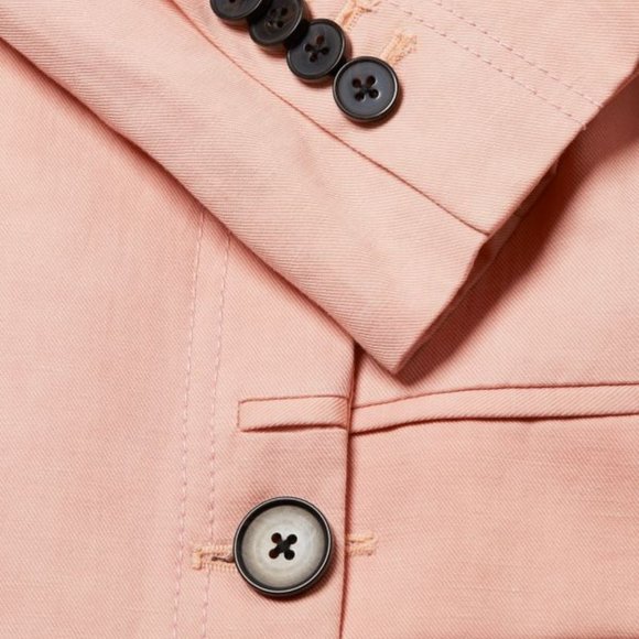 Derek Lam 10 Crosby Oversized  Blazer Blush - Picture 3 of 8